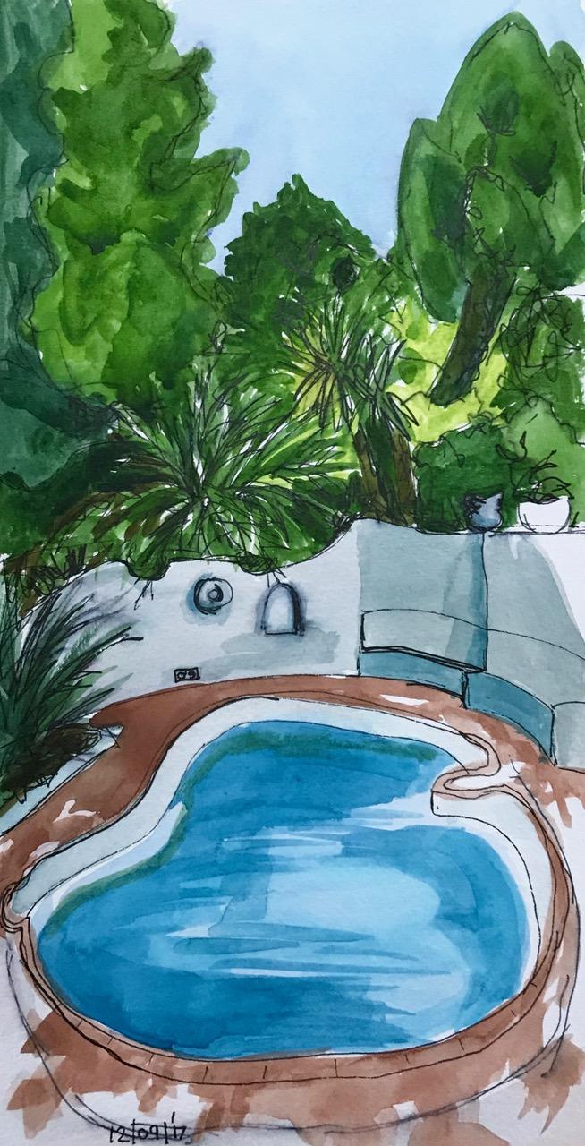Villa Maya, Morning
